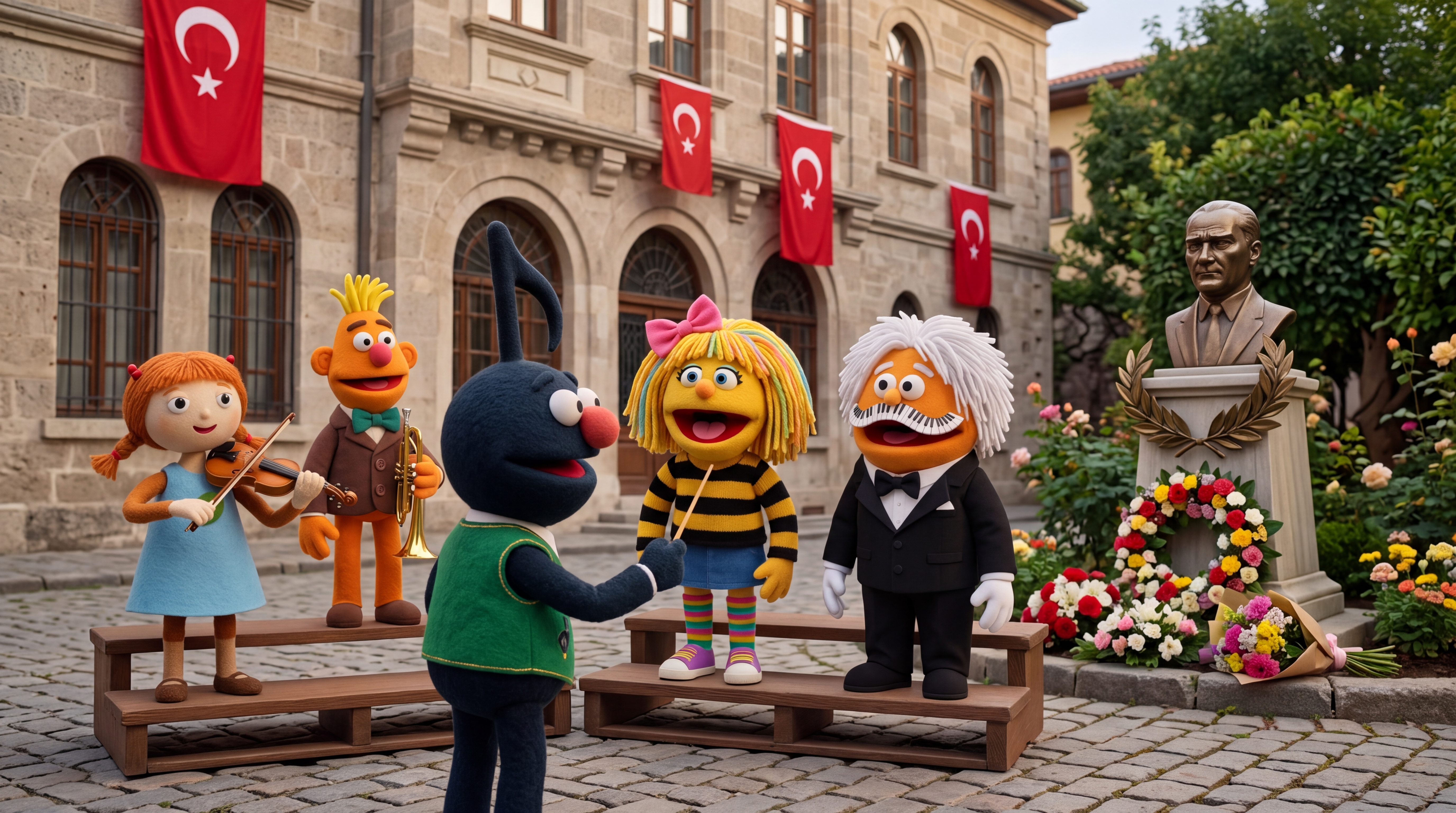 Arpej Sokağı Korosu Vatan Marşı ve Atatürk Hatırası